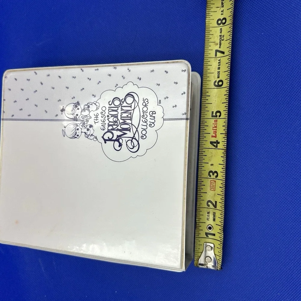 VTG Precious Moments Enesco Collector's Club Gift Registry Binder 1970-1994 Tabs
